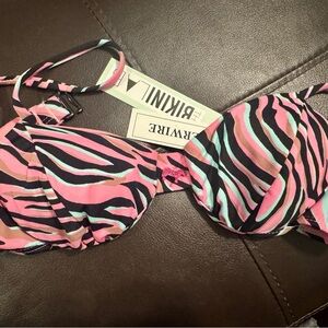 The Bikini Lab Wild Child Underwire Bikini Top XS